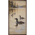 Lake Loons At Daybreak Print