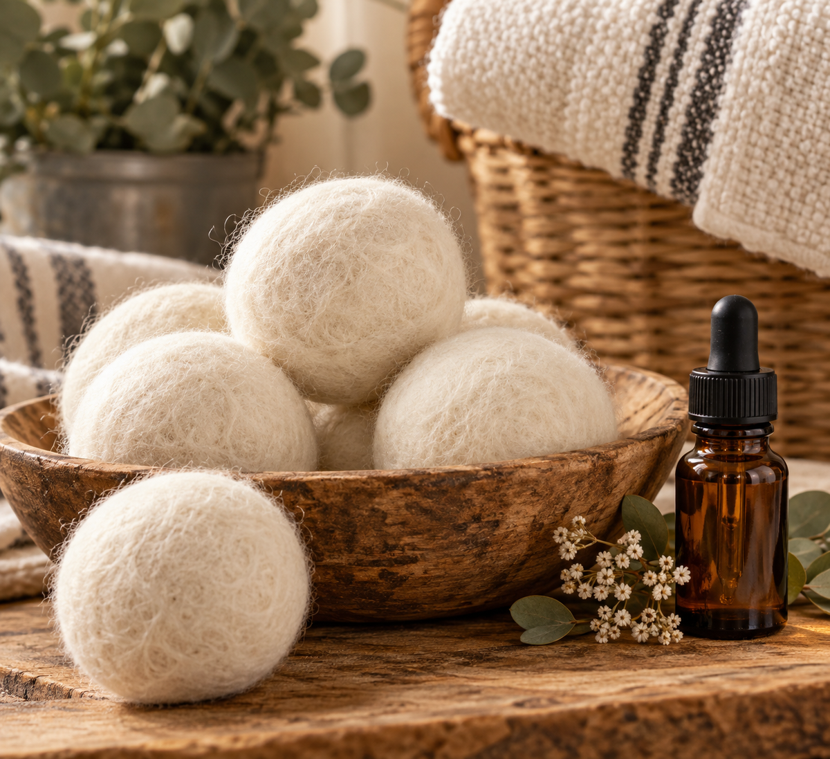 Dryer ball with scent Dropper