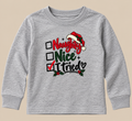 I Tried Christmas Toddler Long Sleeve
