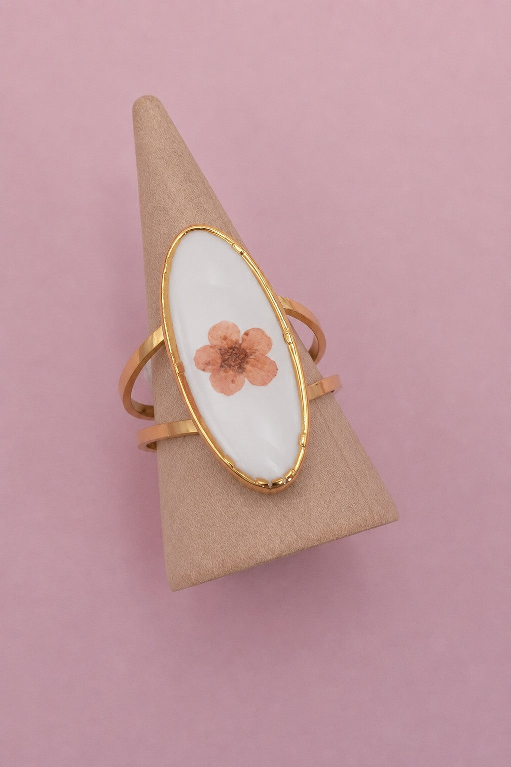 Adjustable Floral Rings